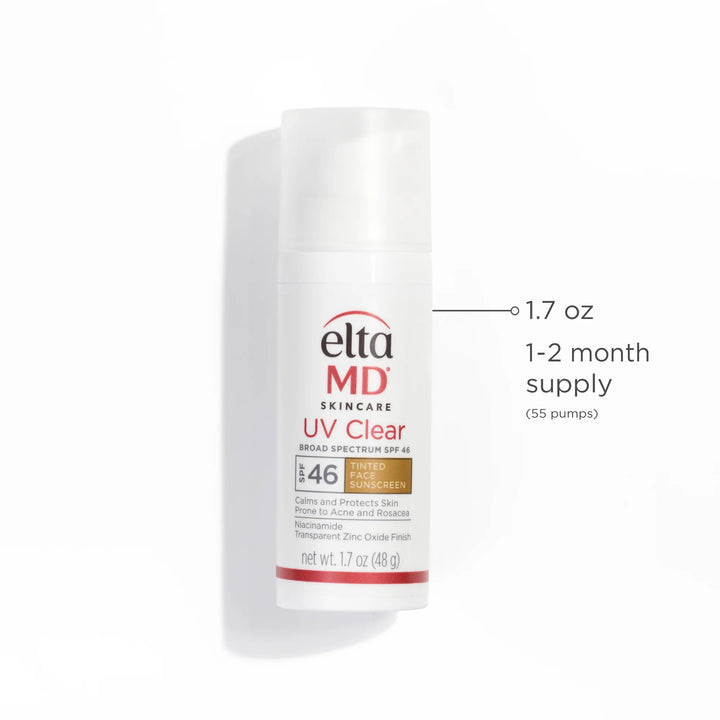 EltaMD - UV Clear Tinted Broad - Spectrum Sunscreen SPF 46 - 